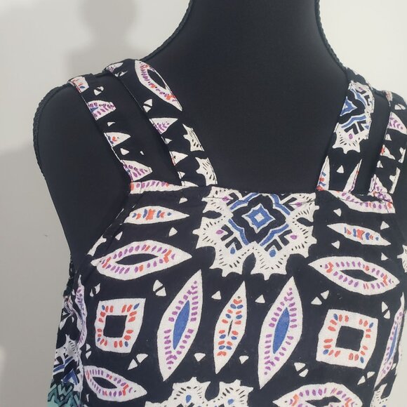 Angie Junors Crop Tank Top Size M Y2K Artsy Baddie Summer Beach Resort - Picture 4 of 8